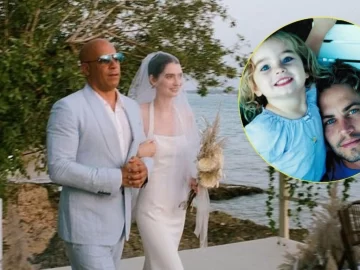 Se casó la hija de Paul Walker y Vin Diesel la llevó al altar