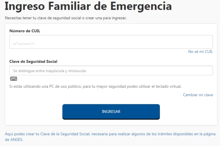 IFE Anses: cómo actualizar los datos para cobrar el bono de 10.000 pesos