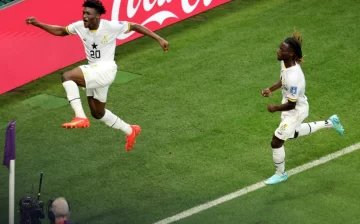 En un partido de idas y vueltas, Ghana venció a Corea del Sur