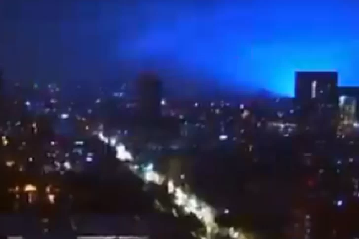 Las extrañas luces registradas durante el sismo de México