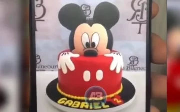 Pidió una torta de Mickey Mouse, pero el resultado no fue el que esperaba