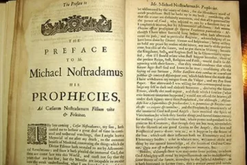 Las apocalípticas predicciones de Nostradamus para lo que resta del año