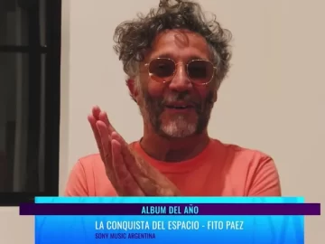 Premios Gardel 2021: Fito Páez se alzó con el oro por “La Conquista del Espacio”