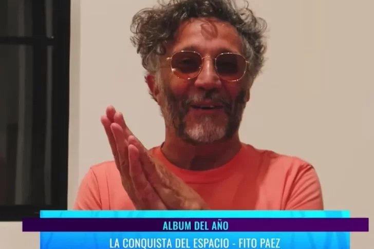 Premios Gardel 2021: Fito Páez se alzó con el oro por “La Conquista del Espacio”