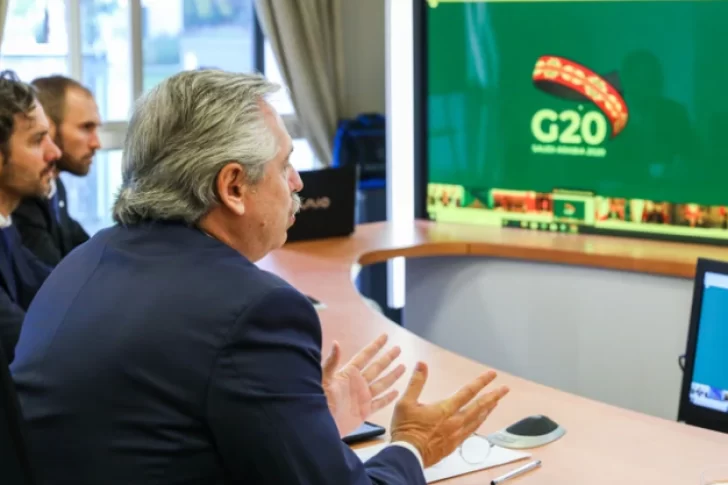 Ante el G20, Fernández aseguró que “protege la vida” por sobre la economía