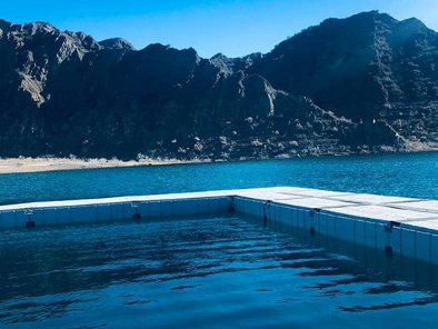 San Juan tendrá su primera pileta flotante: estará en el Dique Punta Negra