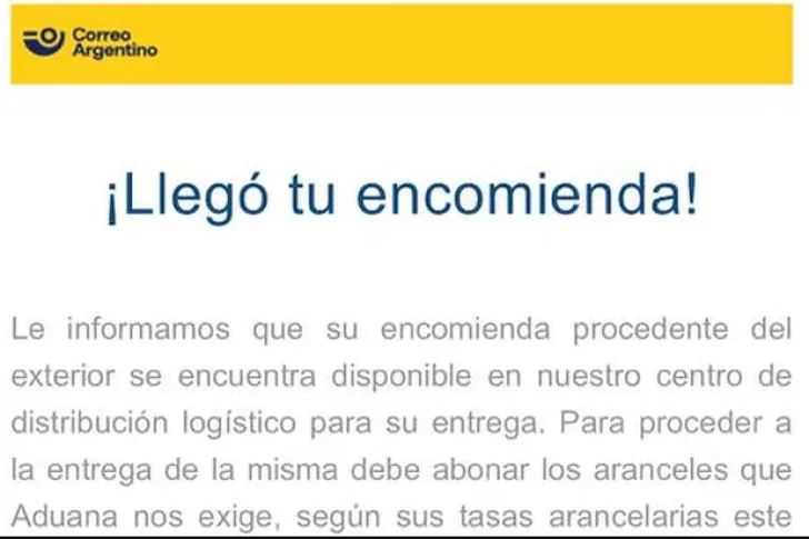 Cómo funciona la nueva estafa que vincula al Correo Argentino