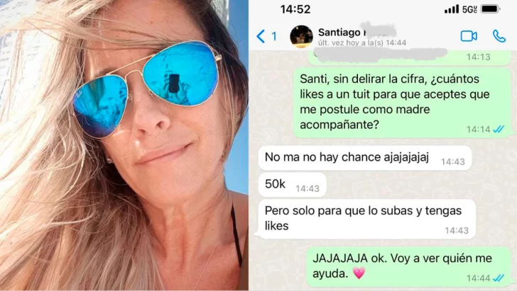 Una mujer pide ayuda en Twitter para ir con su hijo de viaje de egresados: necesita 50.000 likes