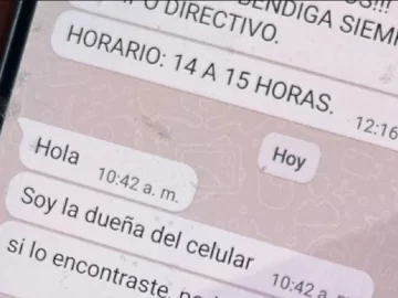 El rápido método que usó una mujer para recuperar el celular que creyó que le habían robado