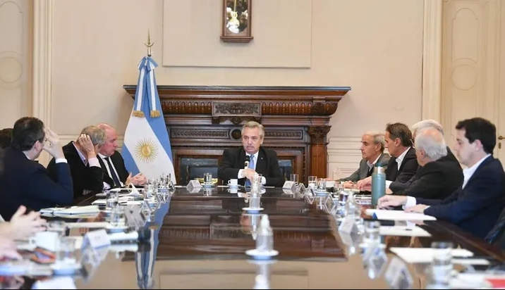 Alberto Fernández participó de la reunión de Gabinete en Casa Rosada