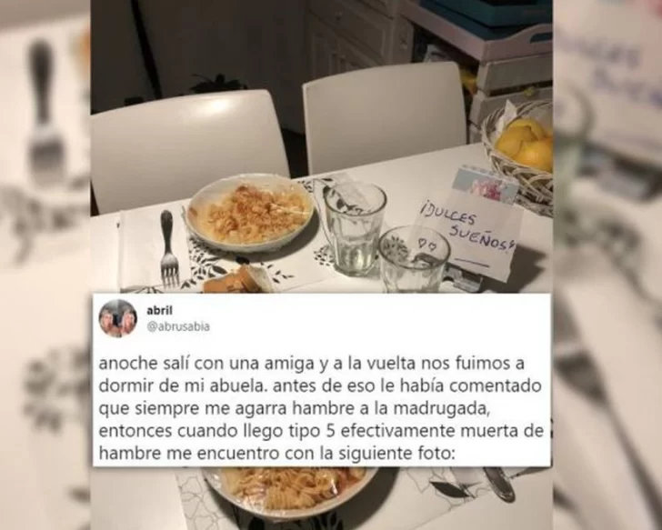 Fue a una fiesta y cuando volvió se encontró con una sorpresa que le dejó su abuela