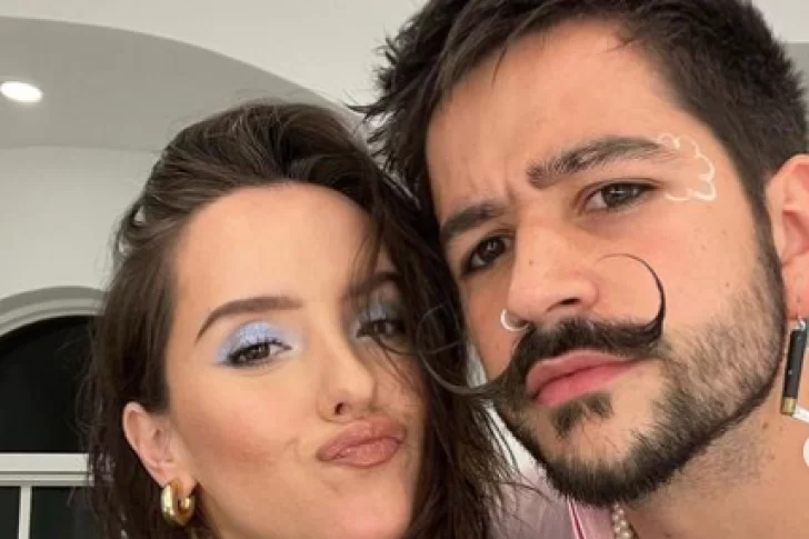 Evaluna y Camilo, criticados en las redes por una desagradable foto