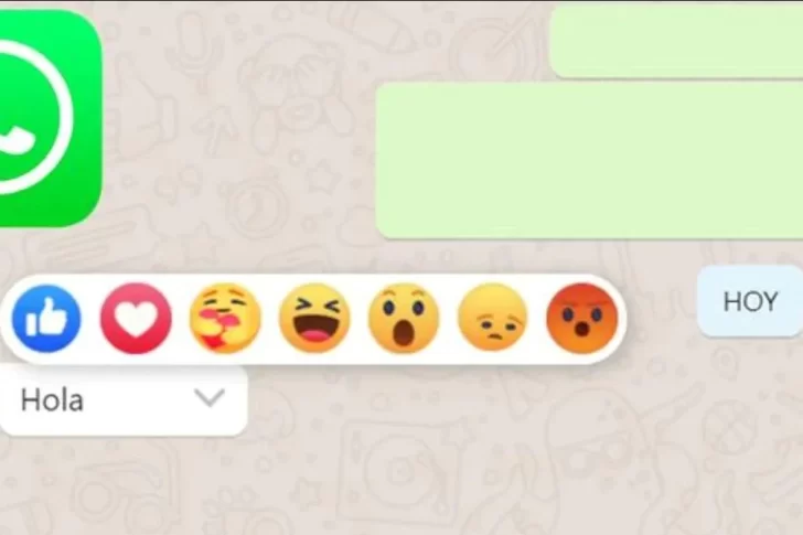 Ya se pueden usar las reacciones a los chats de WhatsApp: cómo funcionan