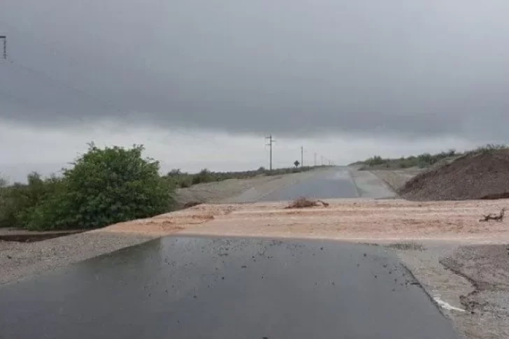 El estado de las rutas en San Juan, después de la tormenta