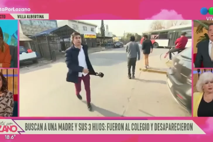 Robaron el móvil de Cortá por Lozano cuando hacían una nota en vivo desde una comisaría