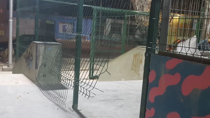 El Skate Park de Capital sigue siendo foco de actos vandálicos