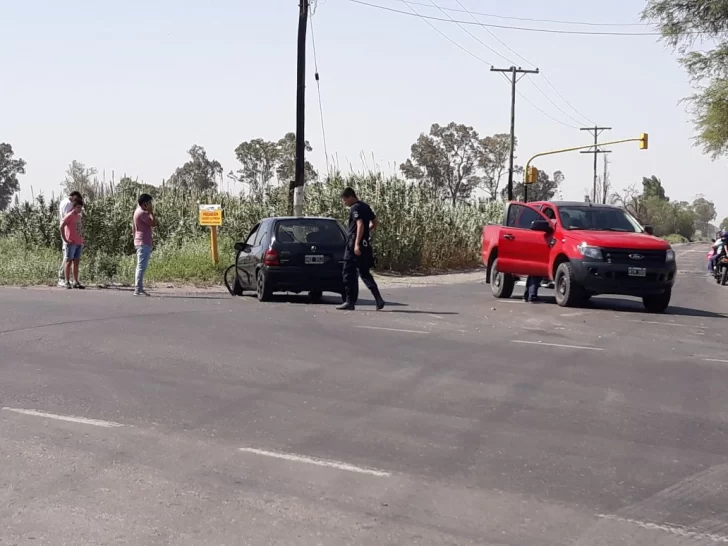 Susto por un nuevo choque en la Ruta 20