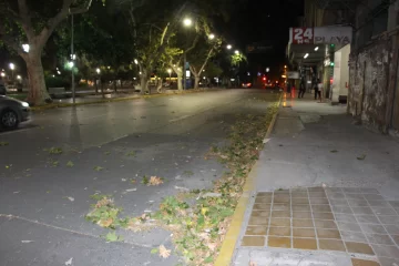 Un intenso viento azotó la noche sanjuanina