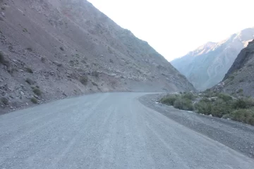 El Paso de Agua Negra, plagado de serruchos y lugares en los que hay que ir a 20km/h