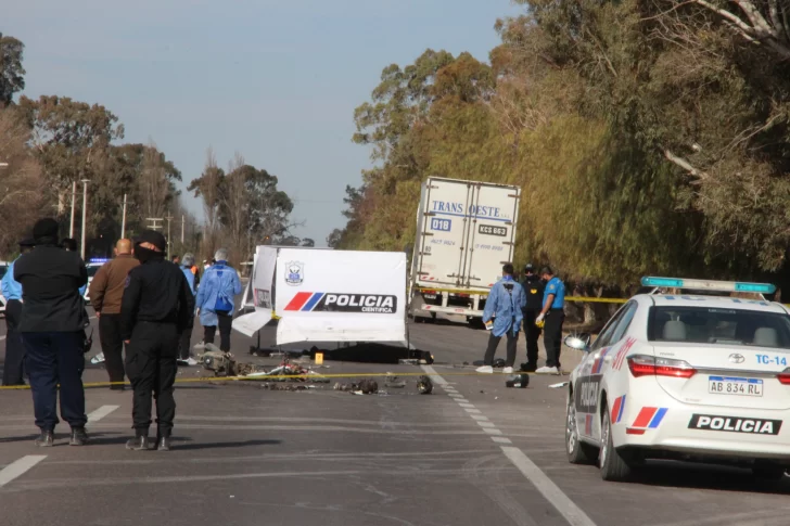 Cómo fue el choque que terminó con la vida de un motociclista en 9 de Julio