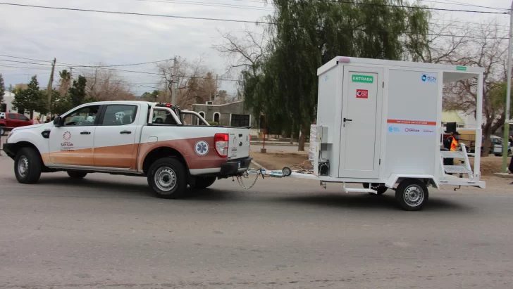 Comenzaron los testeos masivos en los dos barrios en busca de contagios