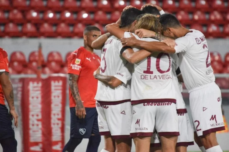 Independiente perdió contra Lanús en la primera fecha de la Copa de la Liga