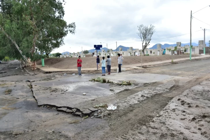 Jáchal y Albardón, los departamentos más afectados por la fuerte tormenta