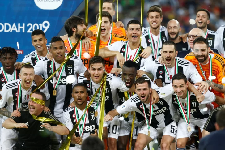 Juventus gritó campeón en la Supercopa de Italia