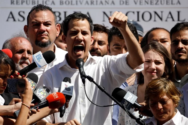 Liberaron a Juan Guaidó, presidente de la Asamblea Nacional de Venezuela