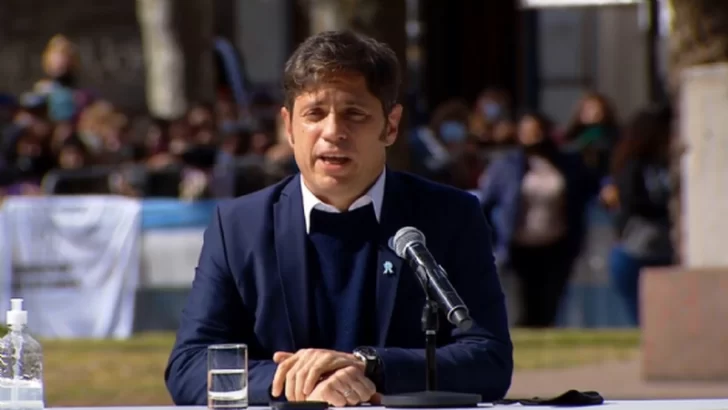 Kicillof analiza aplicar una sola dosis por el faltante de vacunas