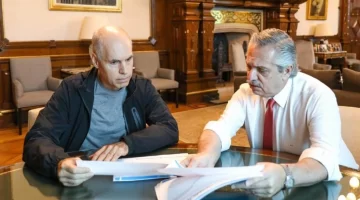 Fernández recibió a Larreta, que le llevó un plan para cuidar a los ancianos