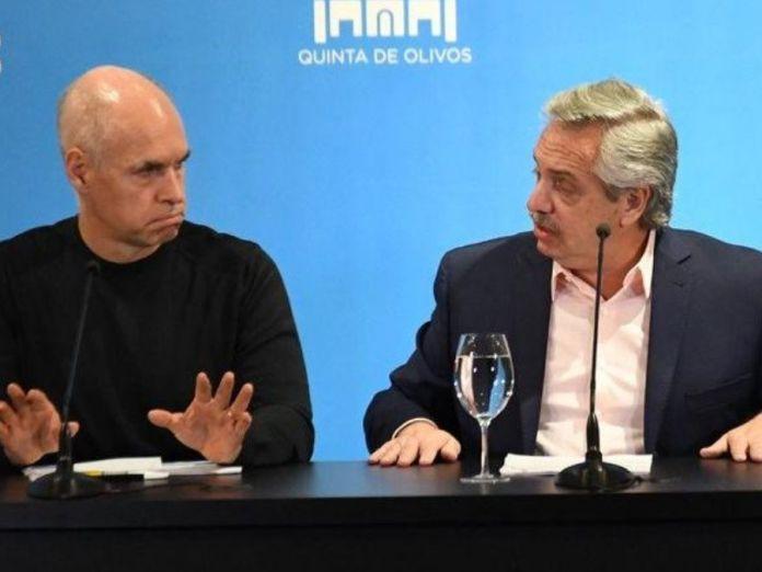 Reanudan las reuniones Alberto Fernández y Rodríguez Larreta por la escalada de casos