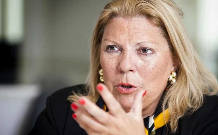 Carrió está aislada por ser contacto estrecho luego de rechazar la vacuna rusa