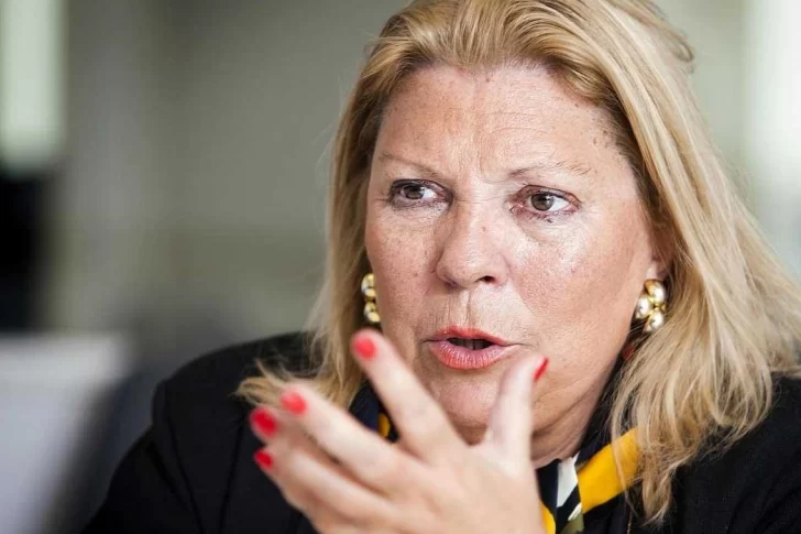 Carrió está aislada por ser contacto estrecho luego de rechazar la vacuna rusa