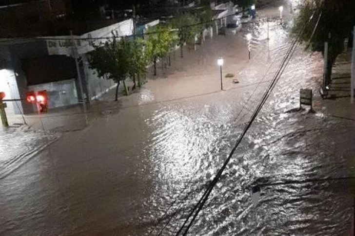 El estado de rutas y calles anegadas por la intensas precipitaciones