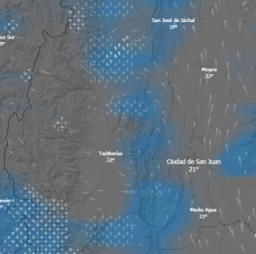 Sigue vigente un alerta por tormentas para San Juan