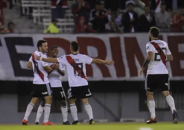 Con un show de goles, River liquidó a Aldosivi y pasó tranquilo a cuartos de final