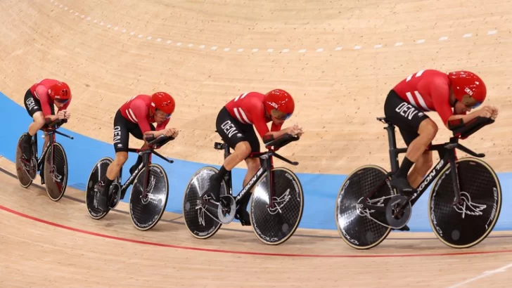 Acusan al equipo danés de ciclismo de hacer trampa en los Juegos Olímpicos