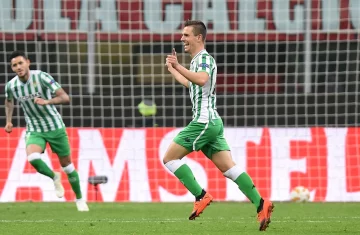 Lo Celso metió un golazo y el Betis derrotó al Milan de Biglia e Higuaín