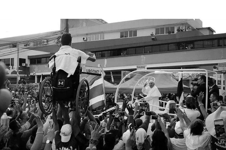 La historia de la foto que impacta a millones en la Jornada Mundial de la Juventud