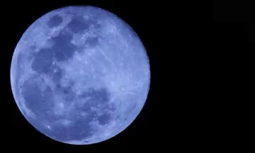 Qué es la “Luna azul”, el fenómeno que se producirá justo en la noche de Halloween