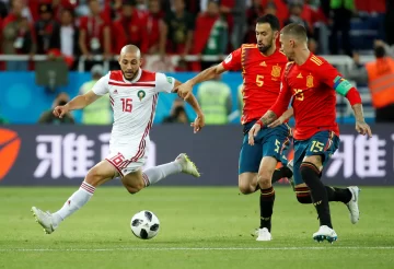 España rescató un punto ante Marruecos y terminó primera