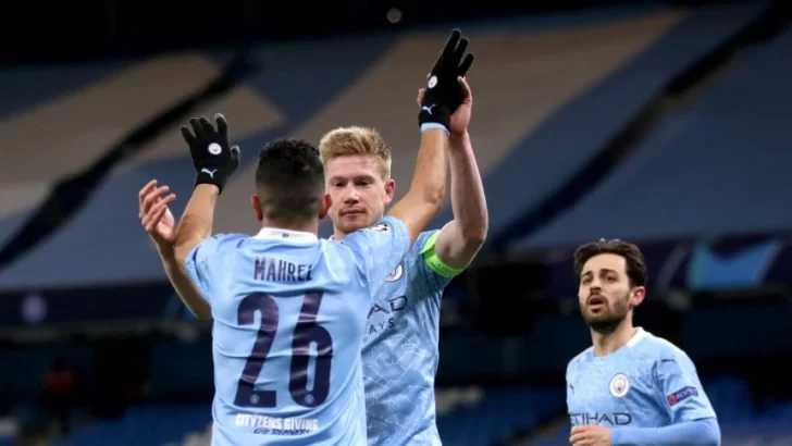 Manchester City venció a Borussia Dortmund y sueña con las semifinales