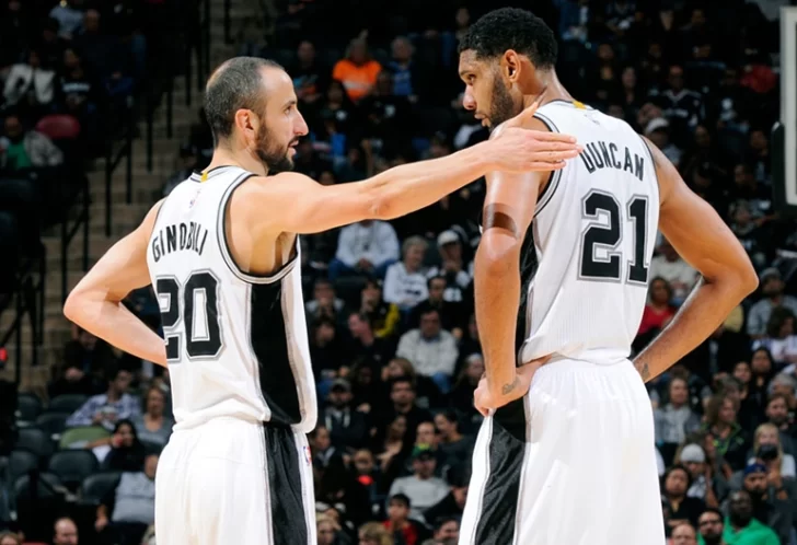 Tim Duncan le dará el ingreso a Emanuel Ginóbili al ‘Hall de la Fama’ de la NBA