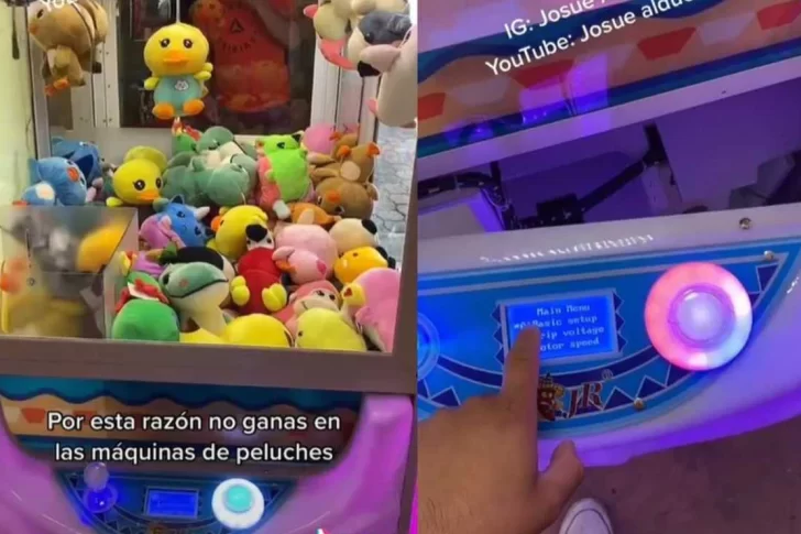 Revelan el secreto de las máquinas de peluches