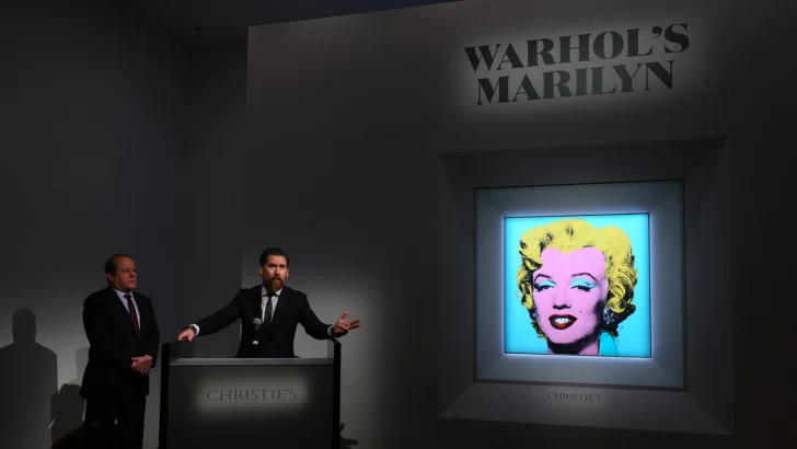 El retrato de Marilyn Monroe de Andy Warhol se puede convertir en la obra de arte más cara de la historia