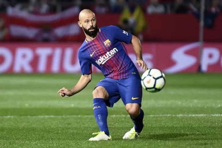 Barcelona anunció la despedida de Mascherano