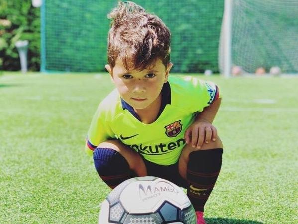 El nuevo viral de Mateo Messi que divierte a las redes