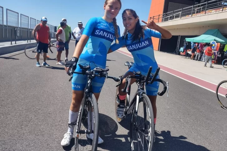 Los ciclistas sanjuaninos son los líderes en el medallero