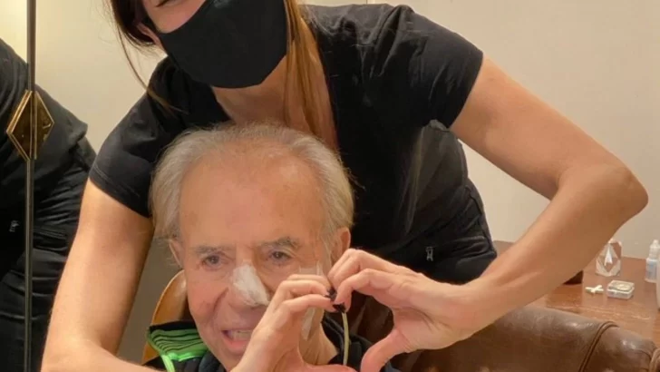 Carlos Menem dio negativo y no tiene coronavirus